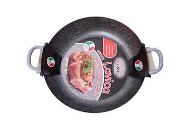 GRANDE CASSEROLE À DEUX POIGNÉES WOK ANTIADHÉSIF 40 CM DE HAUT GRANDE POÊLE C... - Photo 1/2
