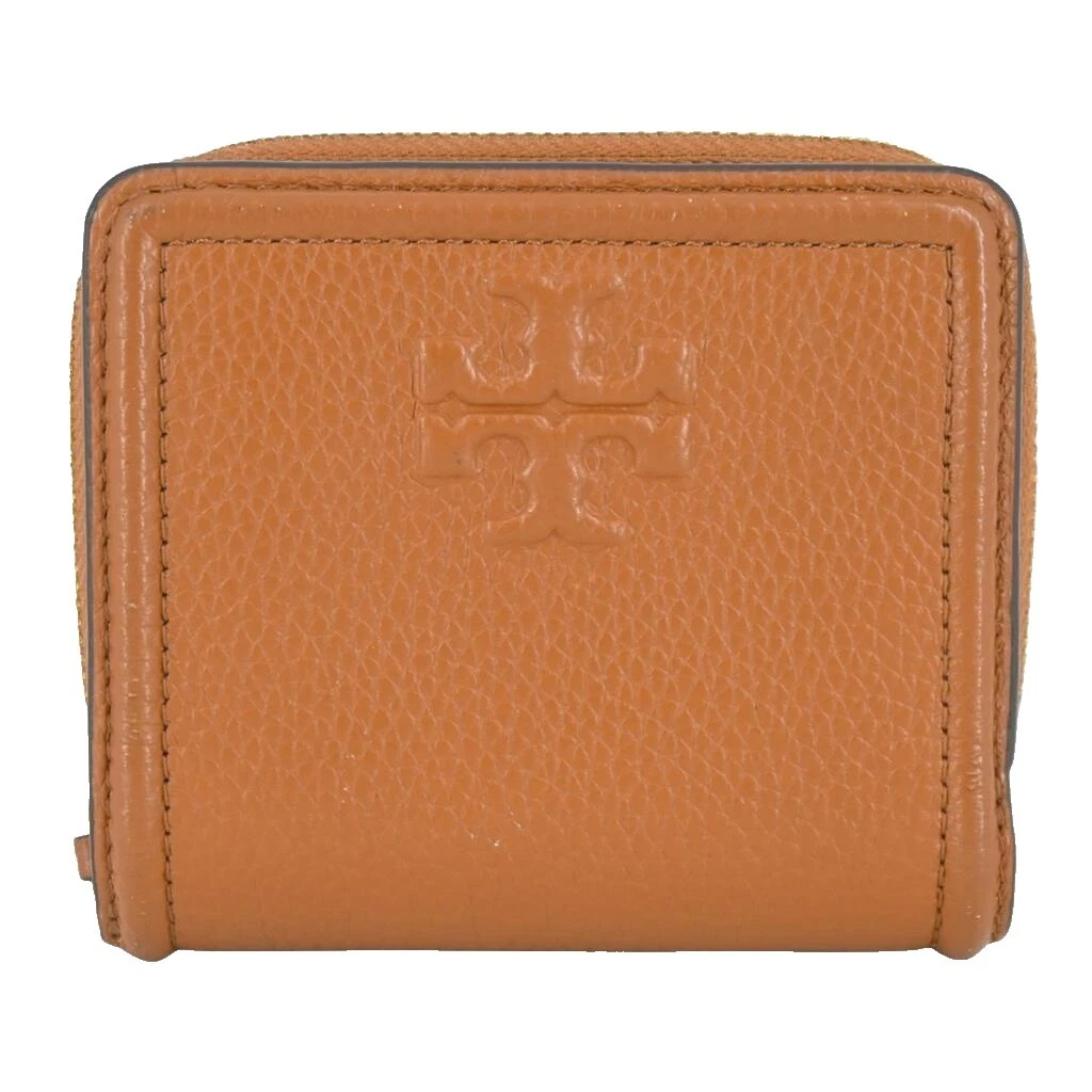 Carteras de cuero para mujeres Tory Burch con tarjeta de crédito