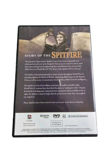 Story of the Spit fire WW2 Fighter Documentary Dvd & Book Set - Picture 6 of 15
