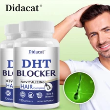 DHT Blocker - for Unisex, Anti-hair loss, biotin, healthy hair, nails and skin