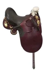 Beautiful Australian Stock With Horn leather Saddle For Horse.