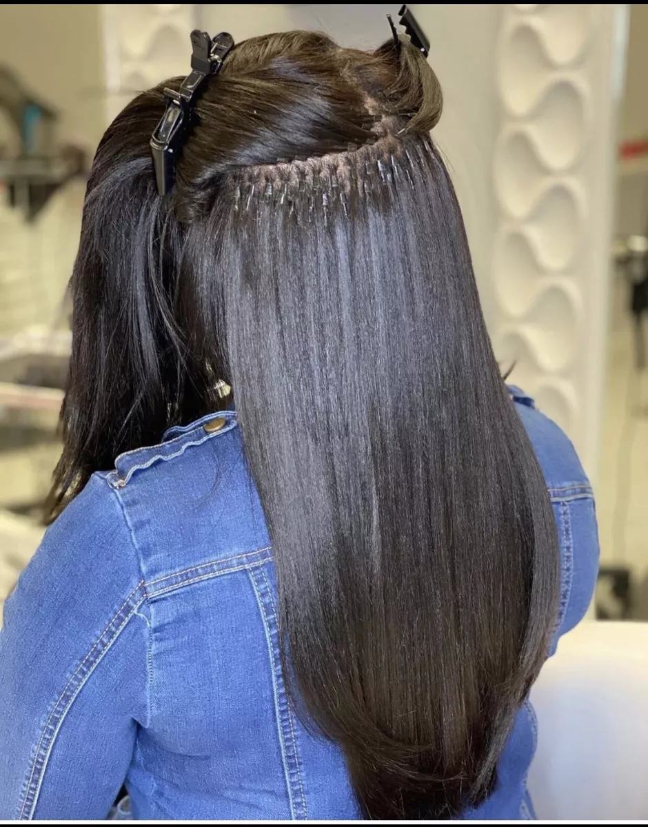 3 Packs I Tip 100 Yaki Remy Human Hair Extensions 18 22 24 100g Each