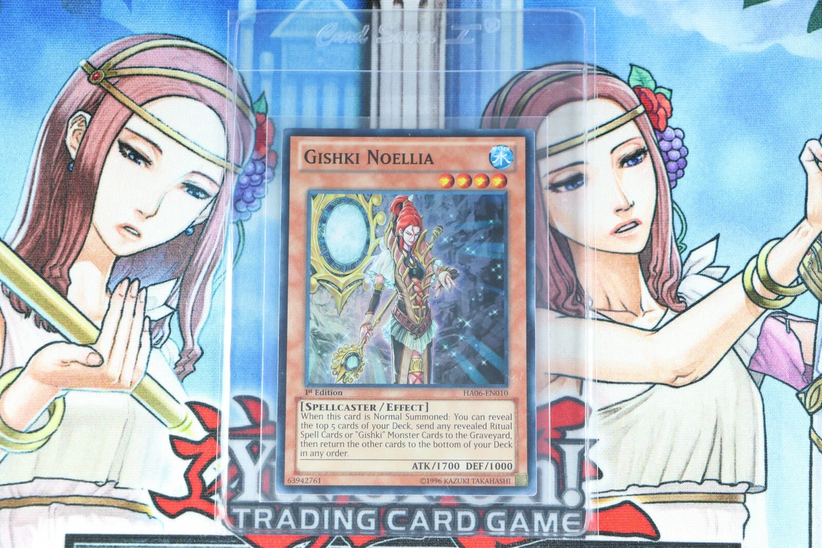 Yugioh Gishki Noellia HA06-EN010 1st Edition Super Rare | eBay