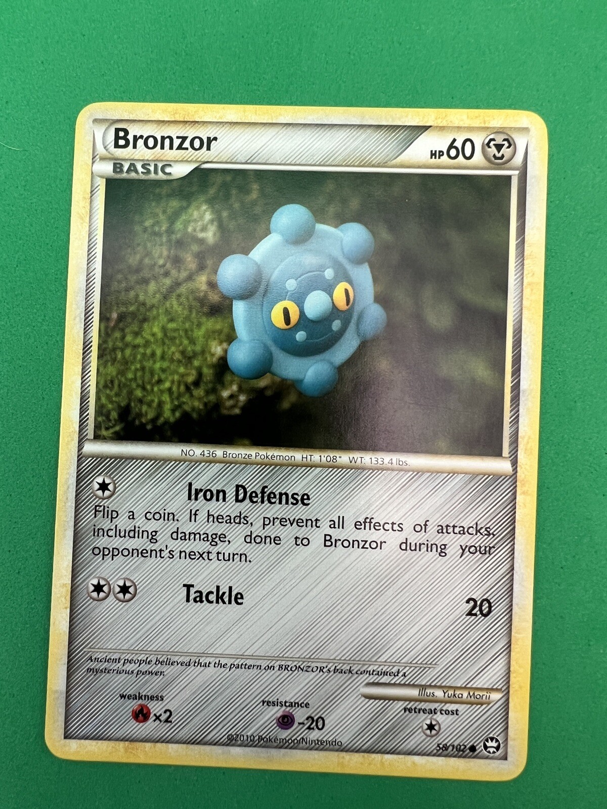 Bronzor - 58/102 - Triumphant - Pokemon - NM