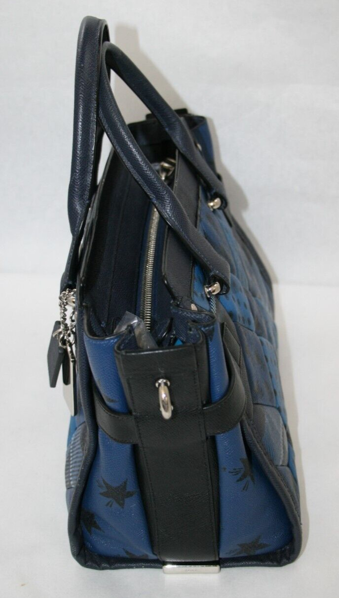 Coach Swagger Printed Patchwork Leather Quilted C… - image 13