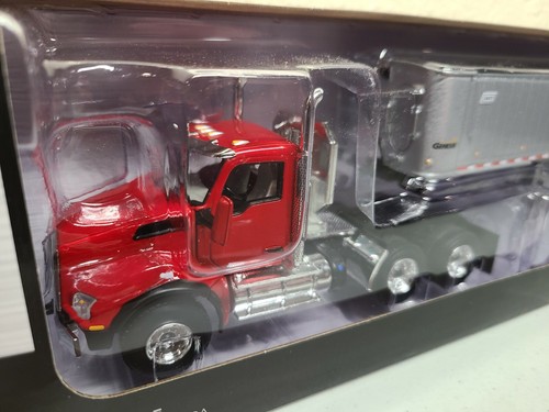 Kenworth T880 East End Dump - Red/Silver - First Gear 1:50 Scale #50-3455 New - Picture 7 of 9