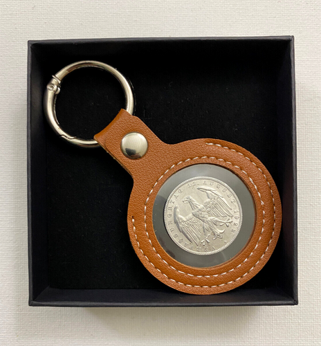 Schlüsselanhänger Deutschland 3 Mark 1922 Münze - tolles Geschenk für Sammler/Geschichtsfans - Bild 3 von 4
