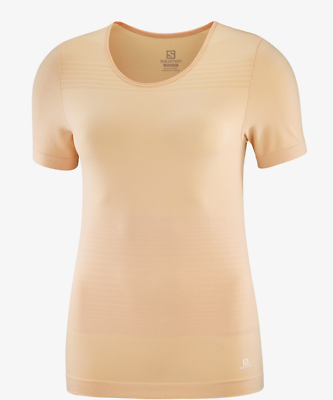 2021 Salomon Women's Elevate Move On Seamless Tee - Medium