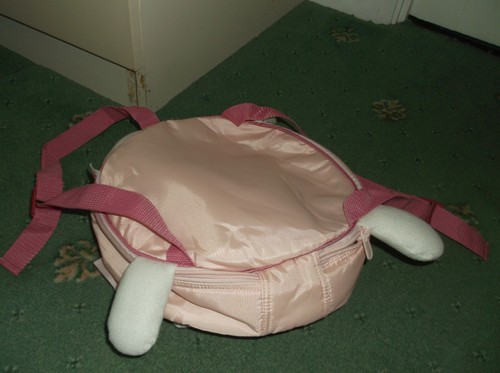 READY 4 SCHOOL/NURSERY? GIRLS BABY ANNABELL PINK BACKPACK ADJUSTABLE STRAPS - Picture 4 of 9