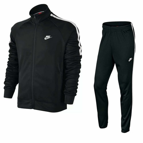 Nike Men's Tribute Full Tracksuit Black 