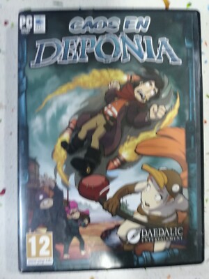 Chaos In Deponia PC DevD ROM Mac Daedalic Entertainment
