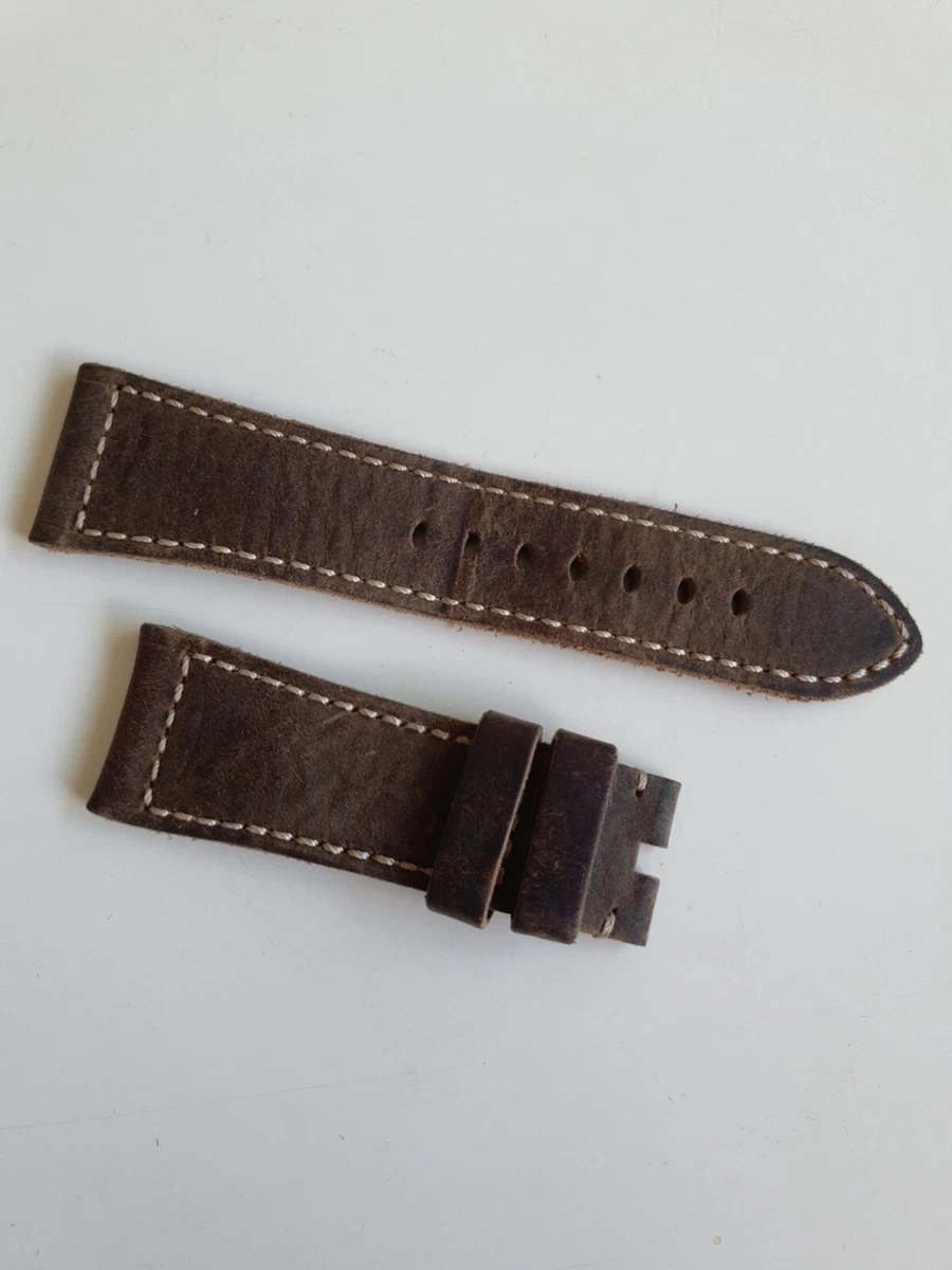 OFFICINE PANERAI OEM 26mm CALF PONTE VECCHIO CIOCCOLATO FOR TANG