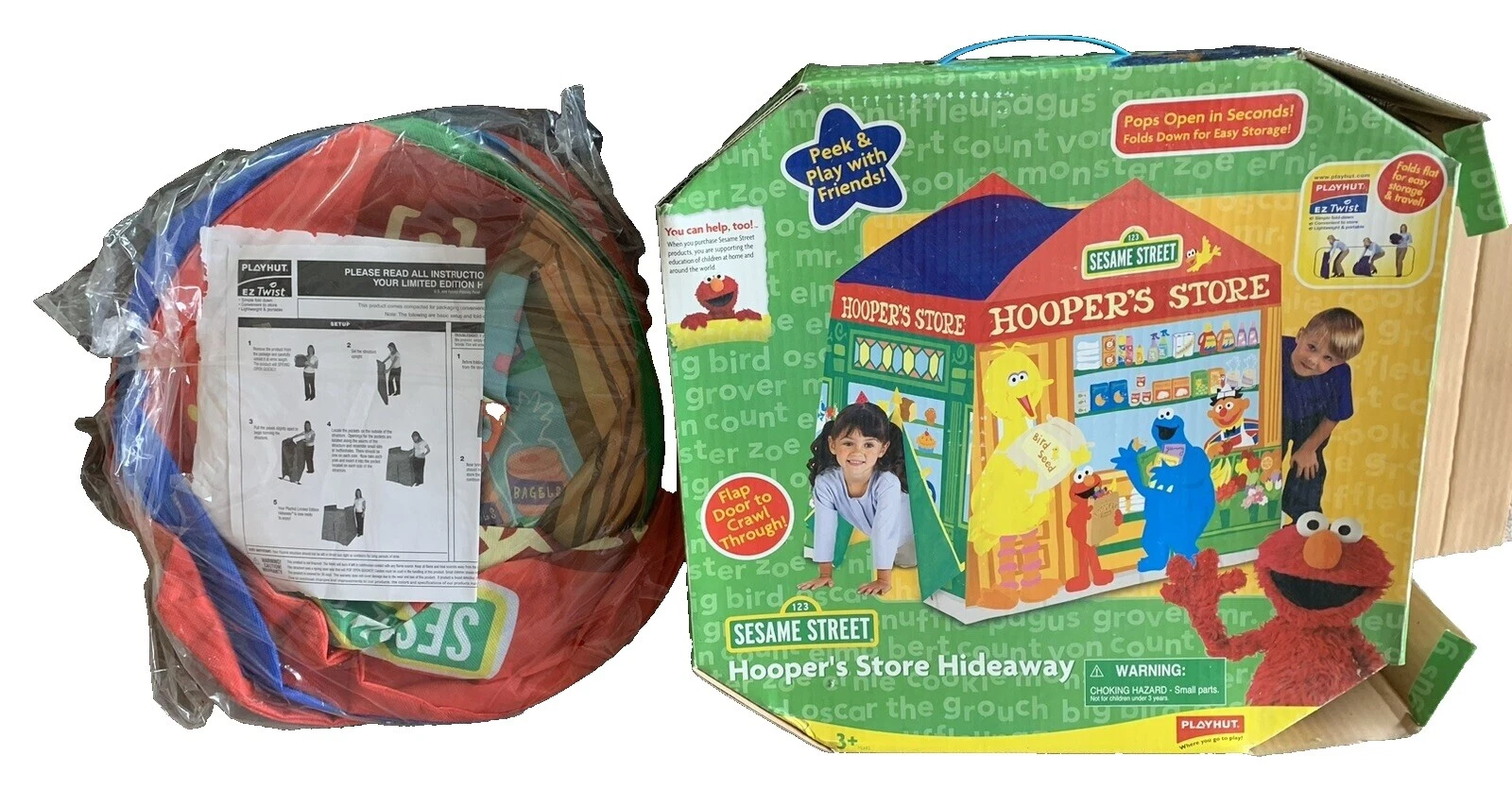 Sesame Street carpas para Juegos al aire libre