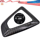 For Bmw 1 Series F30 F32 F10 X3 X4 Carbon Fiber Style Gear Shift Surround Cover