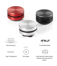 Bone Conduction Bluetooth Speaker Vibration Stereo Audio Digital TWS Wireless