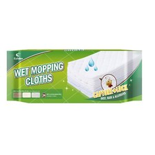 Mop Wet Cloths Refills 24 Count Disposable Mop Wet Pads For 10inch Sweeper Mops