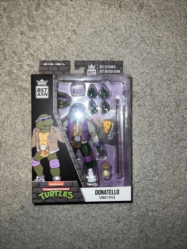 TMNT Donatello Street Style Loyal Subjects BST AXN Figure 1/4 Variant Letterman - Picture 1 of 3