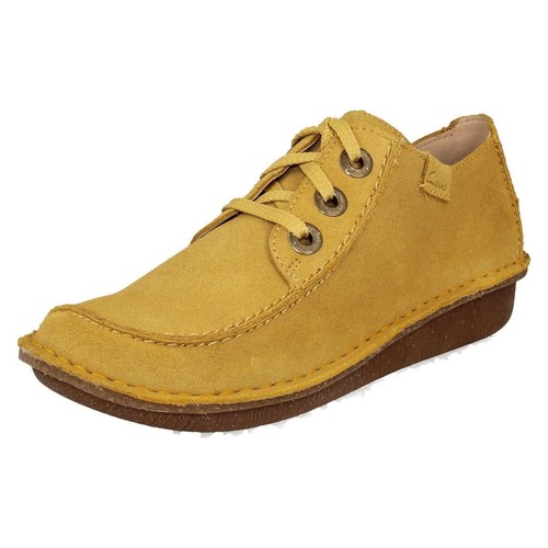 Womens Clarks Lace Up Casual Shoe - Funny Dream - Picture 6 of 71