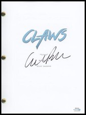 Carrie Preston "Claws" AUTOGRAPH Signed Full Complete Pilot Episode Script ACOA