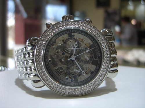 FREELOOK HERREN SWAROVSKI AUTOMATIK SKELETT LIMITED EDITION 20 JEWEL NEU UHR!!! - Bild 10 von 12