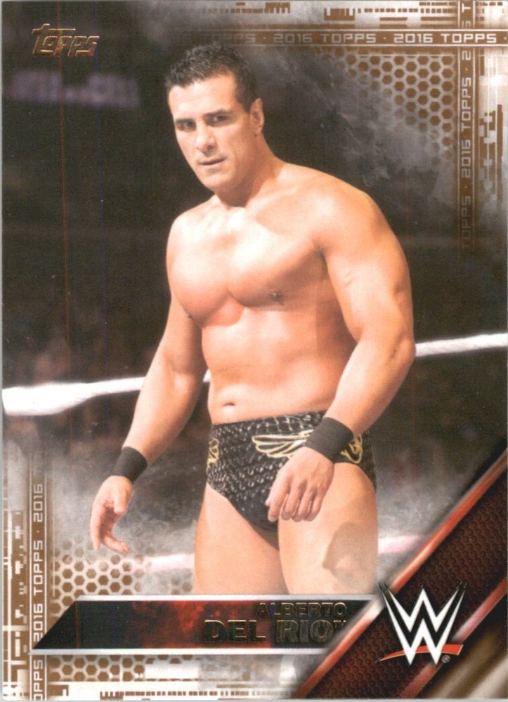 2016 Topps WWE Bronze #2 Alberto Del Rio - NM-MT