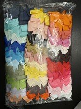 3  Ramdon Color Hair Clip For Girls - 60 Pcs