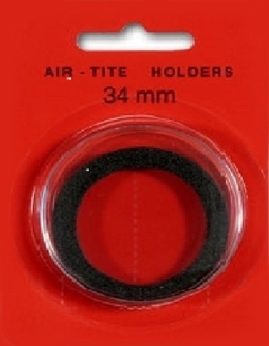 10 AirTite I34 BLACK Coin Capsules 34mm For $20 St. Gaudens Gold Storage 1 BOX - Picture 2 of 4