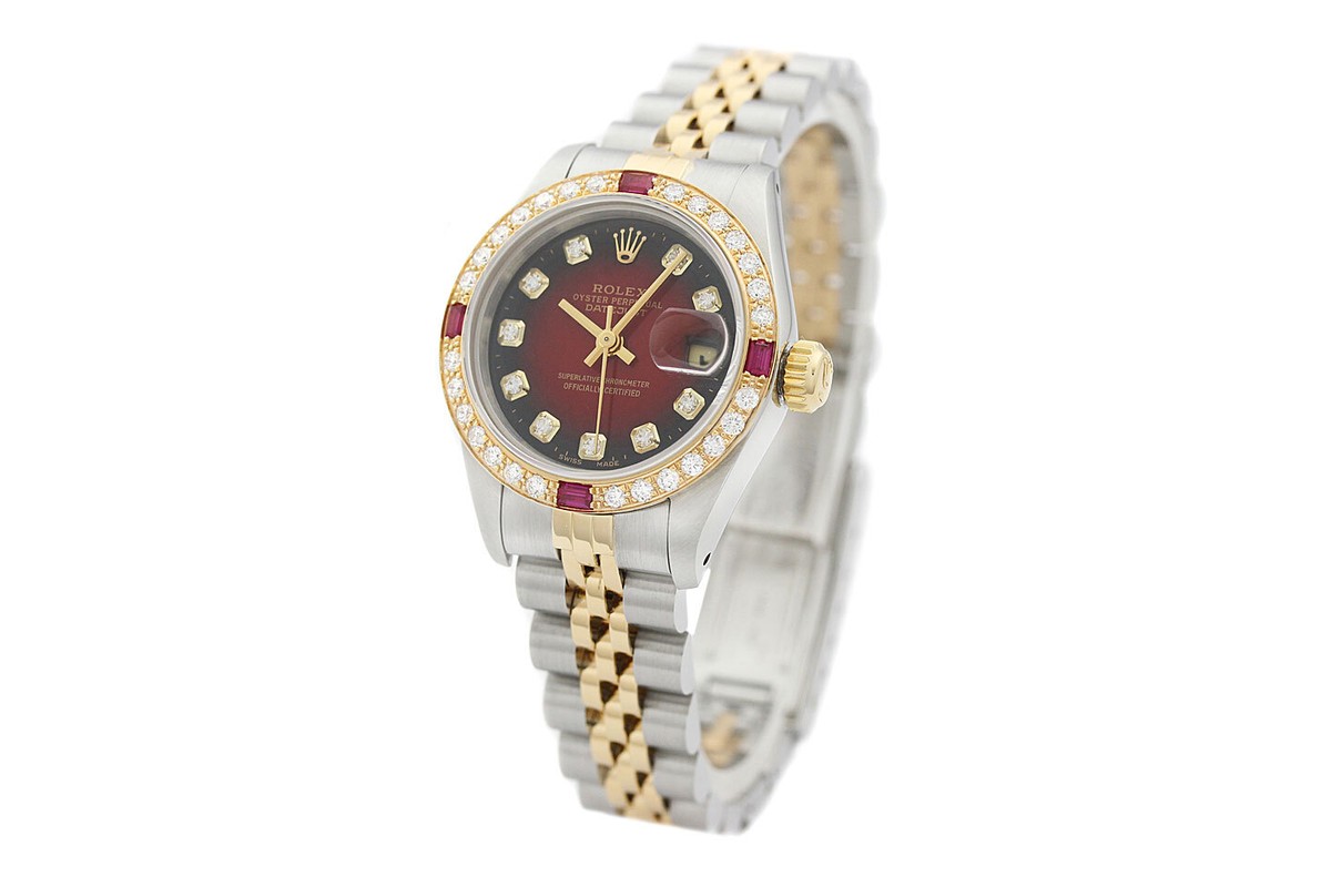 Rolex Ladies Datejust 69173 18K Gold & SS 2-Tone Diamond