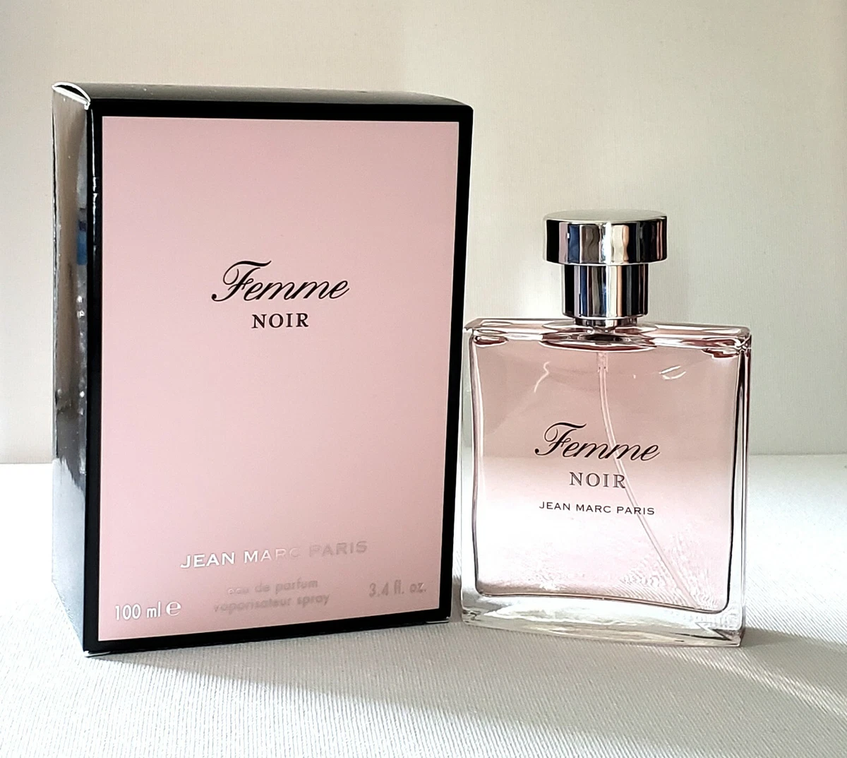 Femme Noir Perfume Jean Marc Paris eau de parfum vaporisateu spray 100 ml  3.4 fl