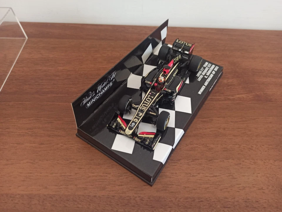 F1 Lotus Renault E21 K.Raikkonen Winner Australian GP 2013 Minichamps 1/43 - Immagine 3 di 4