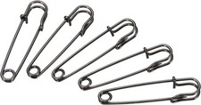 Safety Pins 1.5 Inch Large Metal Sewing Pins for Blankets Skirts Crafts Brooch M