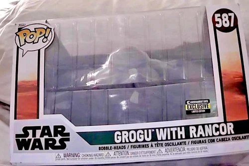 Grogu With Rancor Funko POP! # 587 Star Wars The Book Of Boba Fett