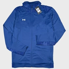 Under Armour Command Warm-Up / Track Jacket - NWT Mens Size 2XL Blue #46005-N5