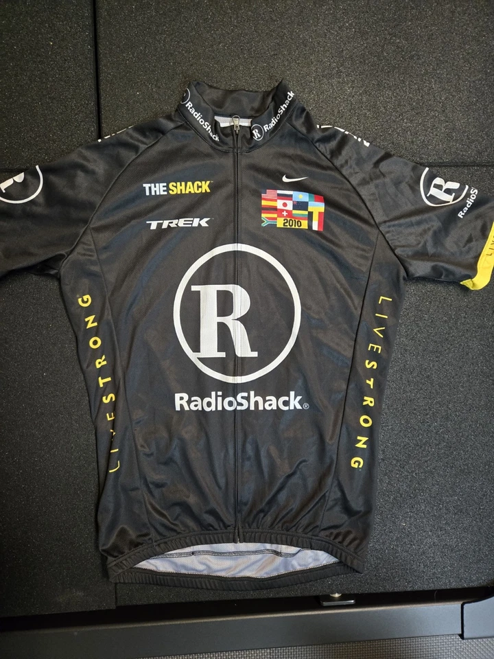 Camiseta Team Radioshack, Tour de Francia 2010, Nike, Dimitry Muravyev Foto 2 de 4