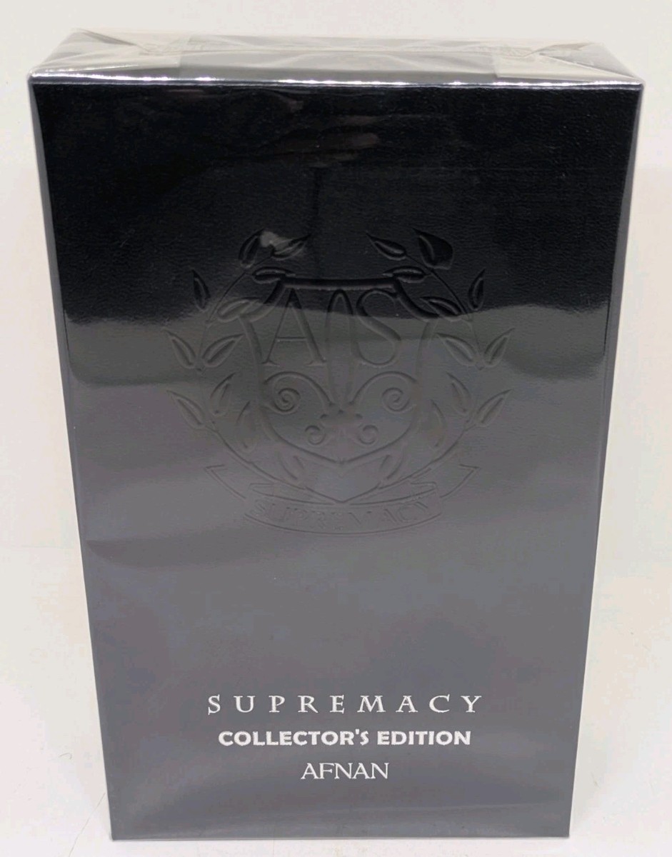 AFNAN SUPREMACY COLLECTOR'S EDITION EDP SEALED BOX 3.4oz-100mL 100