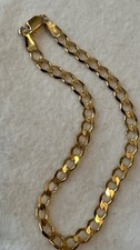 9ct Flat Curb Bracelet