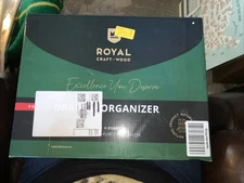 New Royal Craft Wood Premium Bamboo Expandable Drawer Organizer Natural (9 Slots