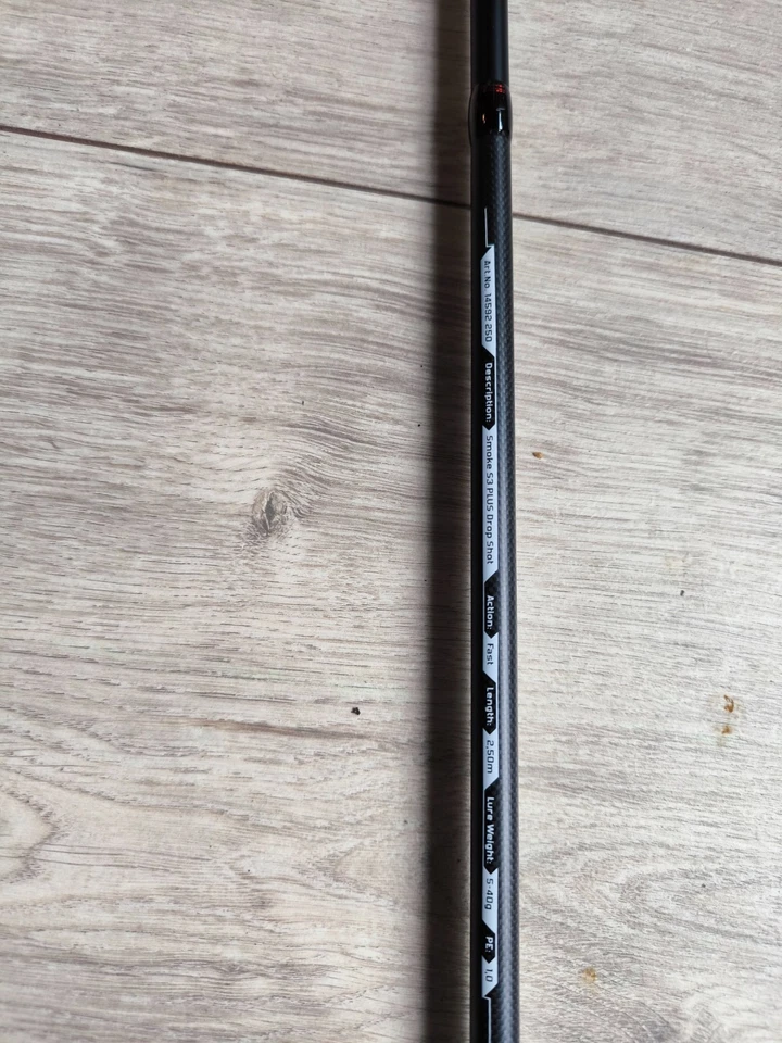 Quantum Smoke S3 Plus Drop Shot Spinning Rod 2.50m 5 - 40g Unused! - Image 4 of 4