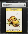 2014 CGC 7.5 Graded Pokemon Poncho-wearing Pikachu Mega Tokyo Opening