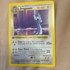Pokémon TCG Dragonair Base Set 1st Edition Rare Card 18/102 Dragonir