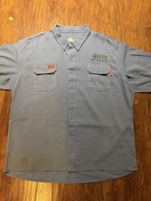 Lapco Fr Bottom Down Long Sleeve Shirt 2xl Flame BTS