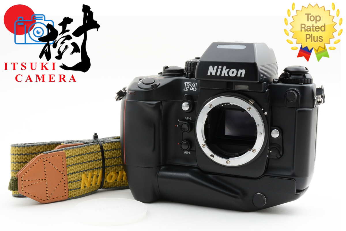 🎦No Leak！S/N247xxx【MINT W/Strap】Nikon F4 F4S MB-21 SLR