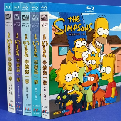 #ad The Simpsons Season 1 36:18 Disc All Region New Box Set BD $88.88