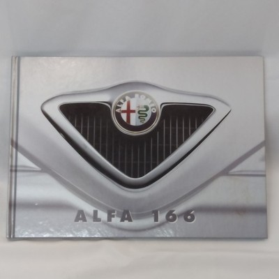 Alfa Romeo Buch ''Ecco Alfa 166'', 1998. Flecken und Halos auf dem Cover