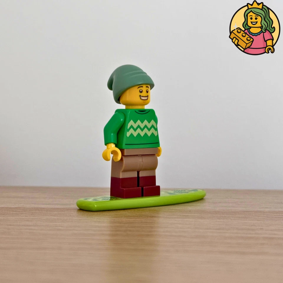 Lego Minifig Minifigure Custom Le Rider des montagnes pièce authentique NEUF NEW - Immagine 2 di 4