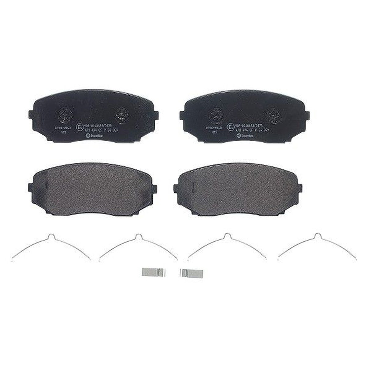 Brembo Jeu De Plaquettes De Frein P 54 059, Avant - Image 4