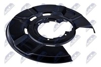 NTY HTO-BM-051 Spritzblech, Bremsscheibe Hinten Rechts FüR BMW