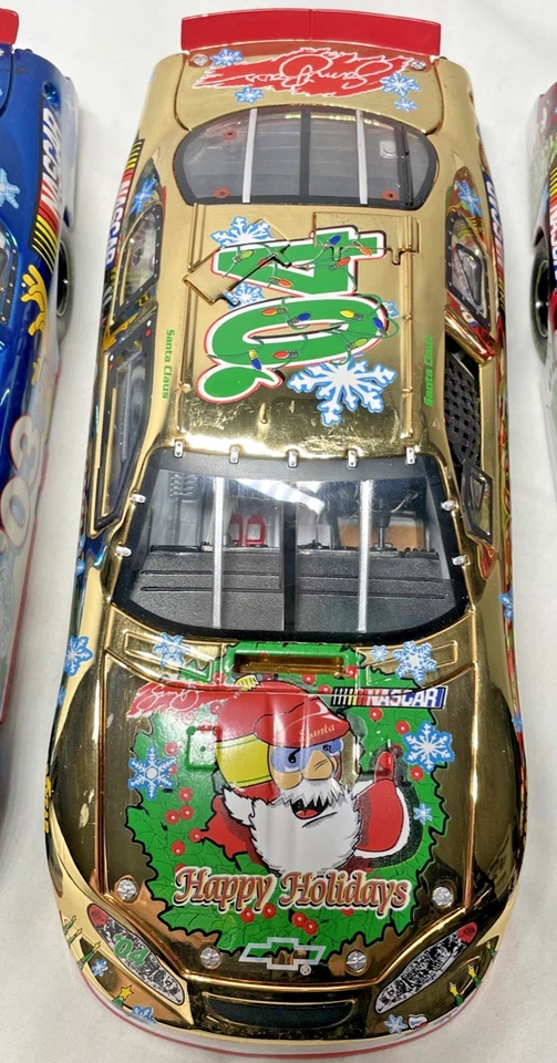 Lote de 5 Team Calibre 2002-2006 Cromo SAM BASS HAPPY HOLIDAYS SANTA NASCAR 1:24 Foto 4 de 4