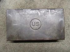 US WW2 M1912 Squad Cleaning Kit BOX ONLY COLT 1911 A1 Kit 45 NO ROD TIP HOLDER