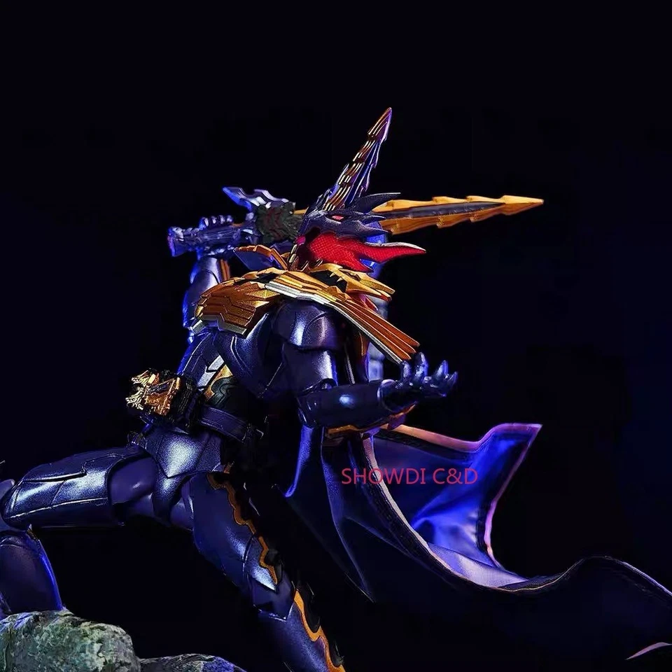 Capa de capa con cable personalizada 1/12 para figura de acción Jaou Dragon SHF de 6"" (sin figura) Foto 3 de 4